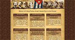Desktop Screenshot of cubahistory.org
